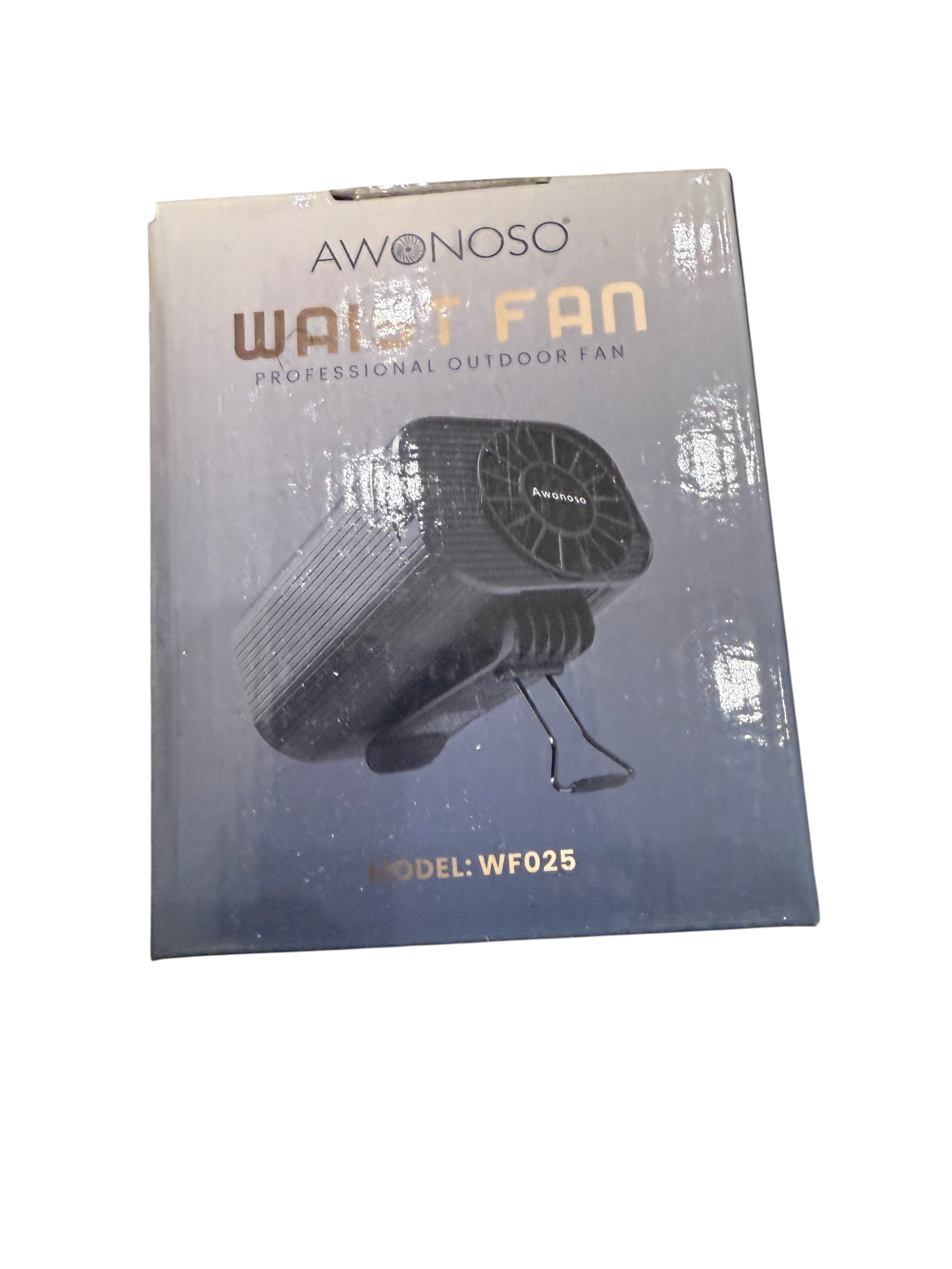 AWONOSO WF025 Waist Belt-Clip Rechargeable Fan