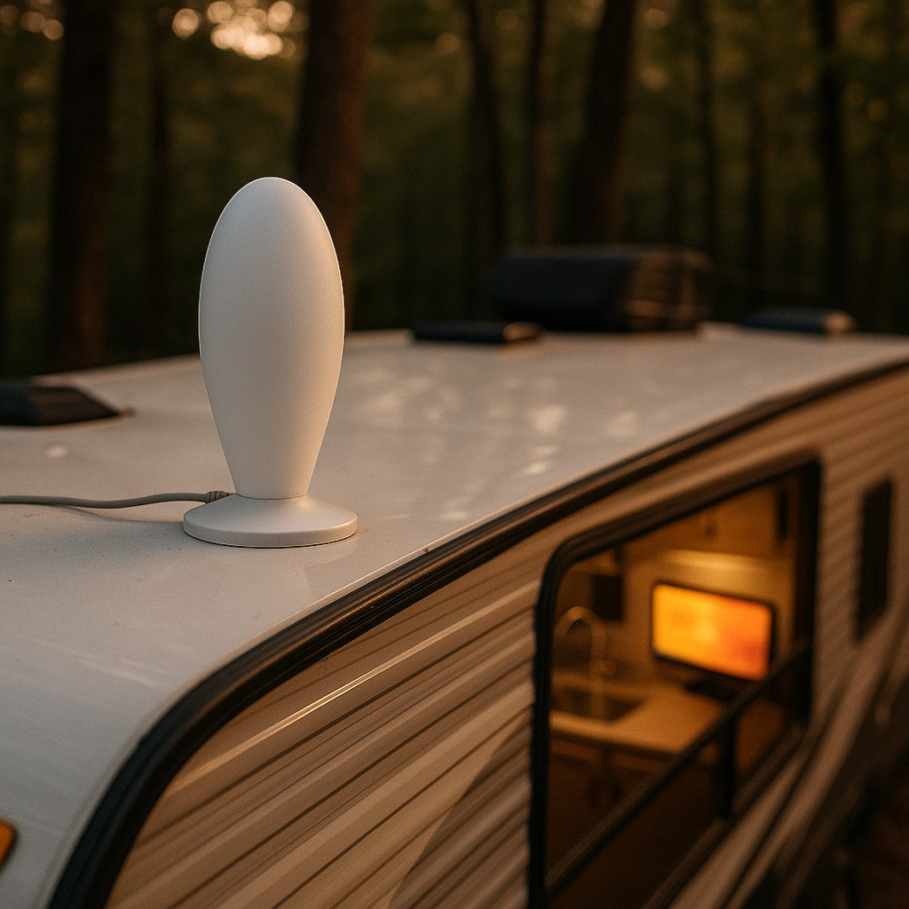 Digital TV Antenna High Gain Magnetic Base Indoor RV
