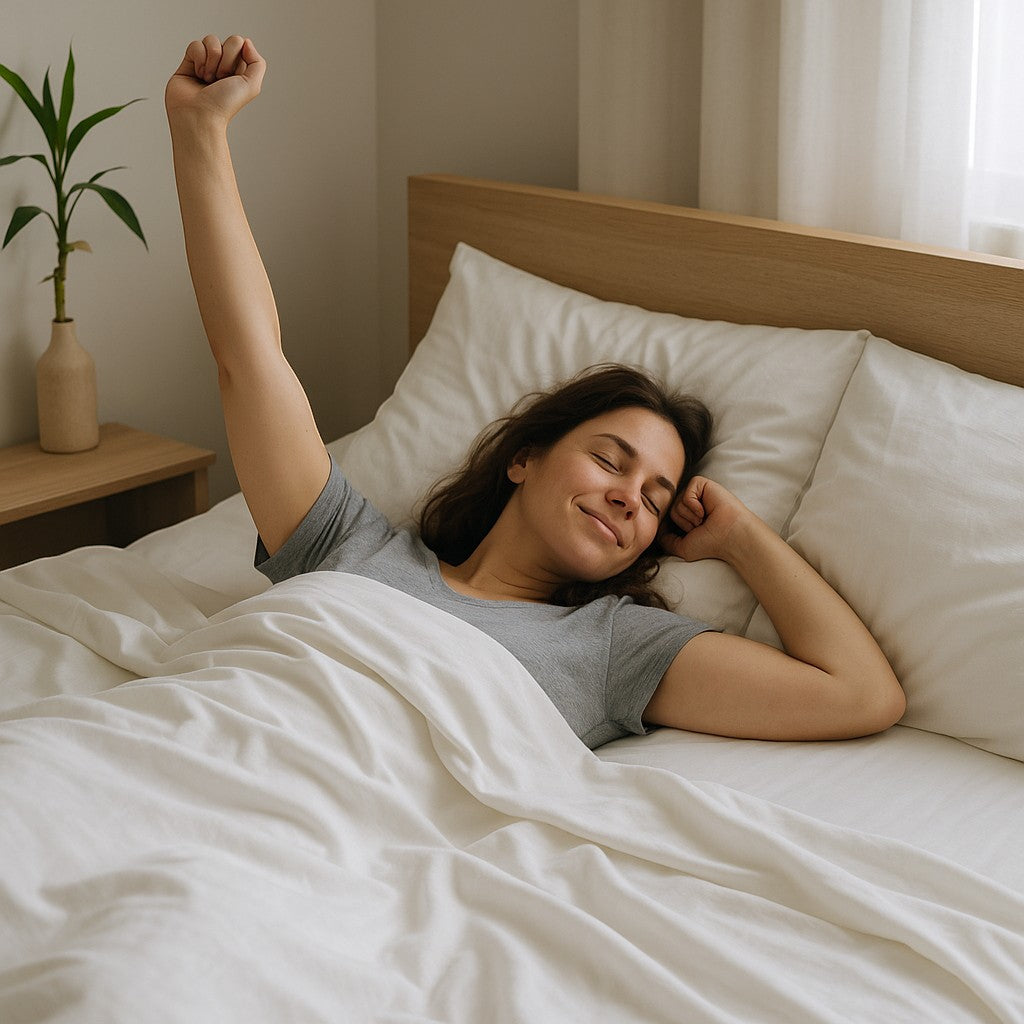 Tuk Sleep Bamboo Fiber Sheet lifestyle 3