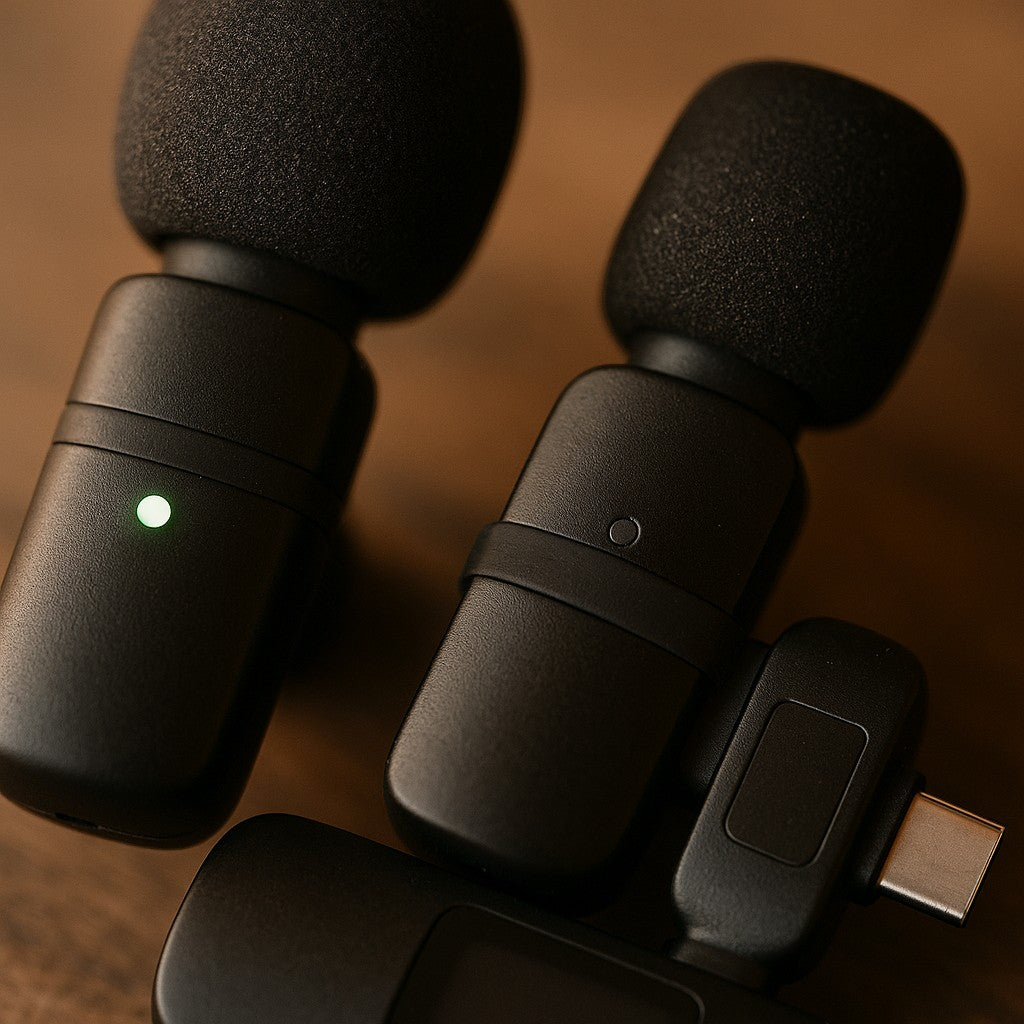 PQRQP Wireless Lavalier Mini Mic lifestyle 2