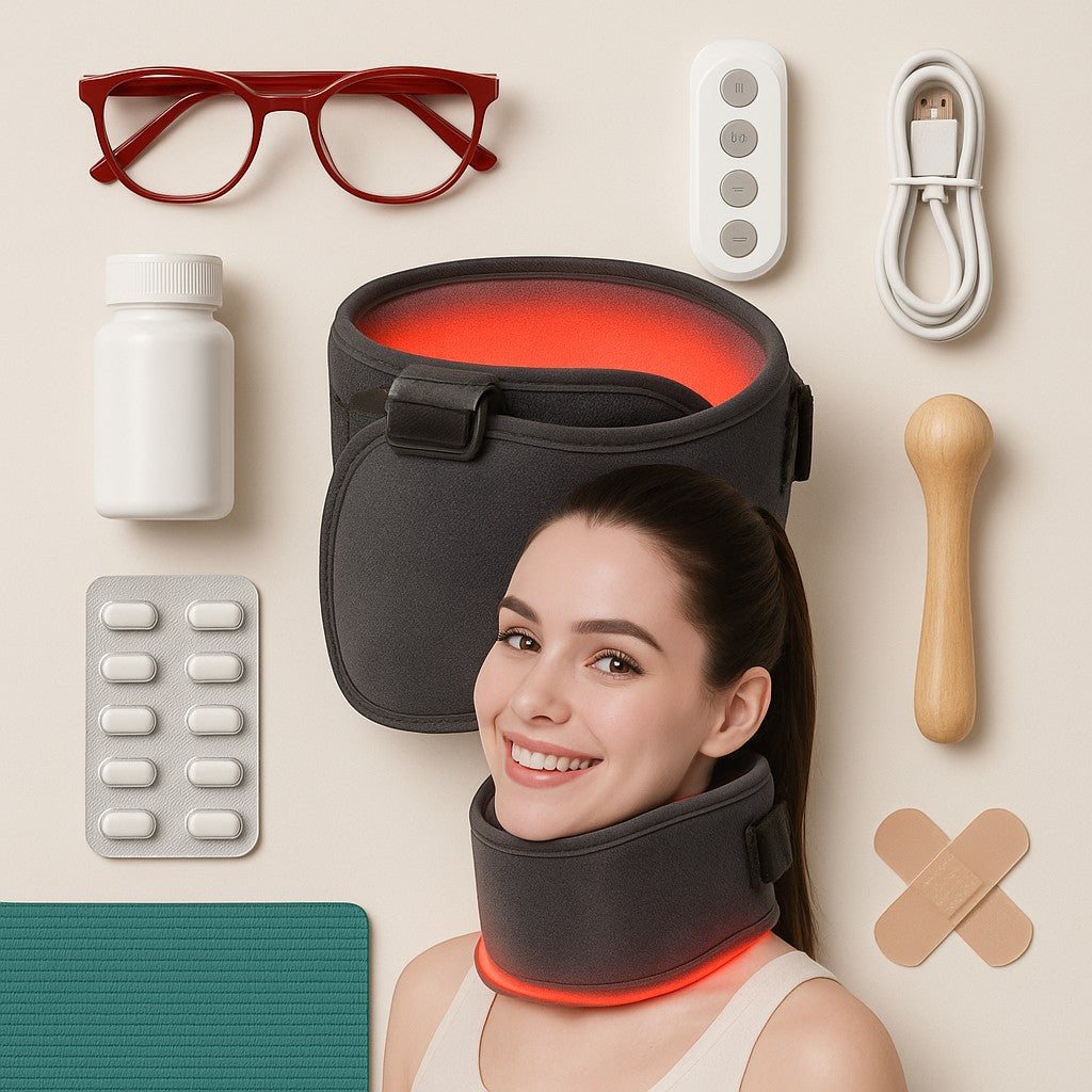 Red Light Therapy Neck Brace lifestyle 4