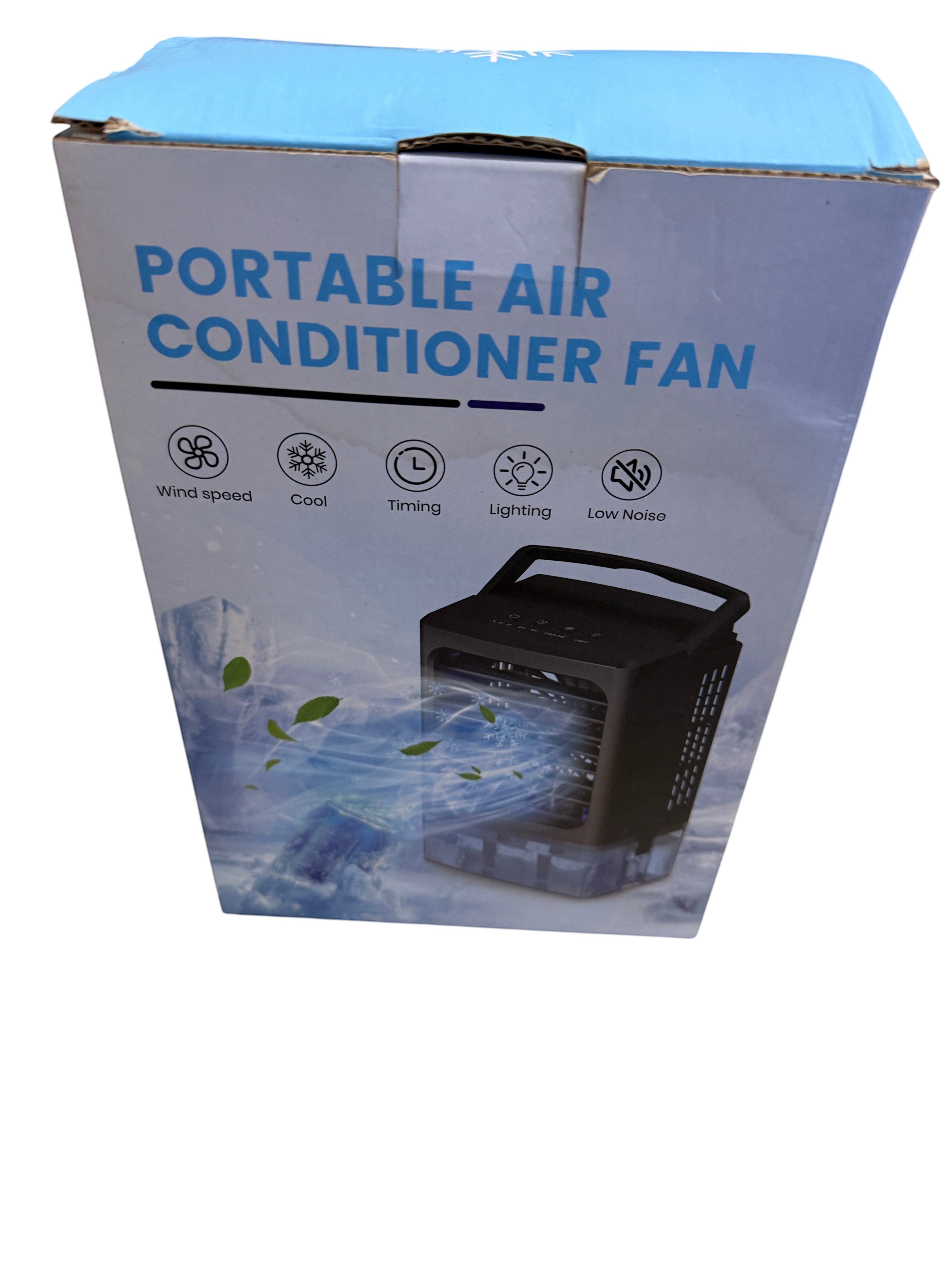 Portable Air Conditioner Fan retail box