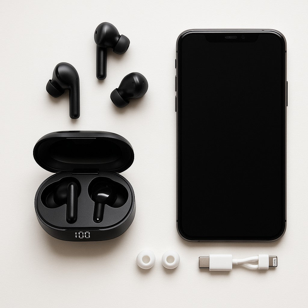 M83 TWS Wireless Earphones Bluetooth 5.4 Digital Display