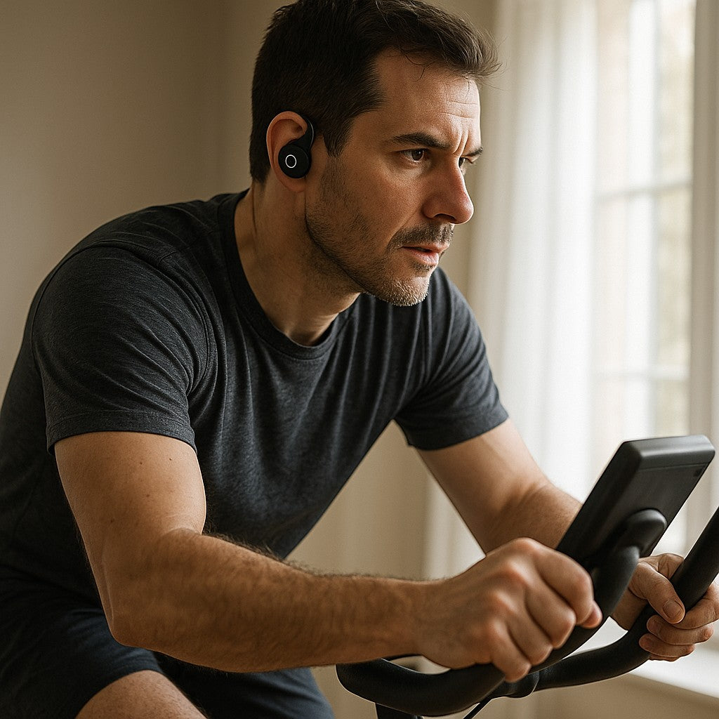 M95 TWS Ear-Hook Wireless Earphones Digital Power Display