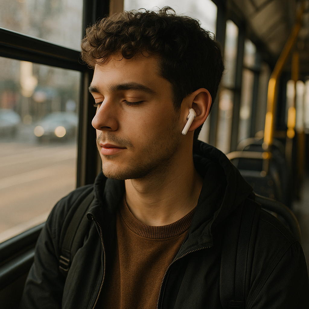 S18 True Wireless Earbuds AirPods-Style Stem Digital Display