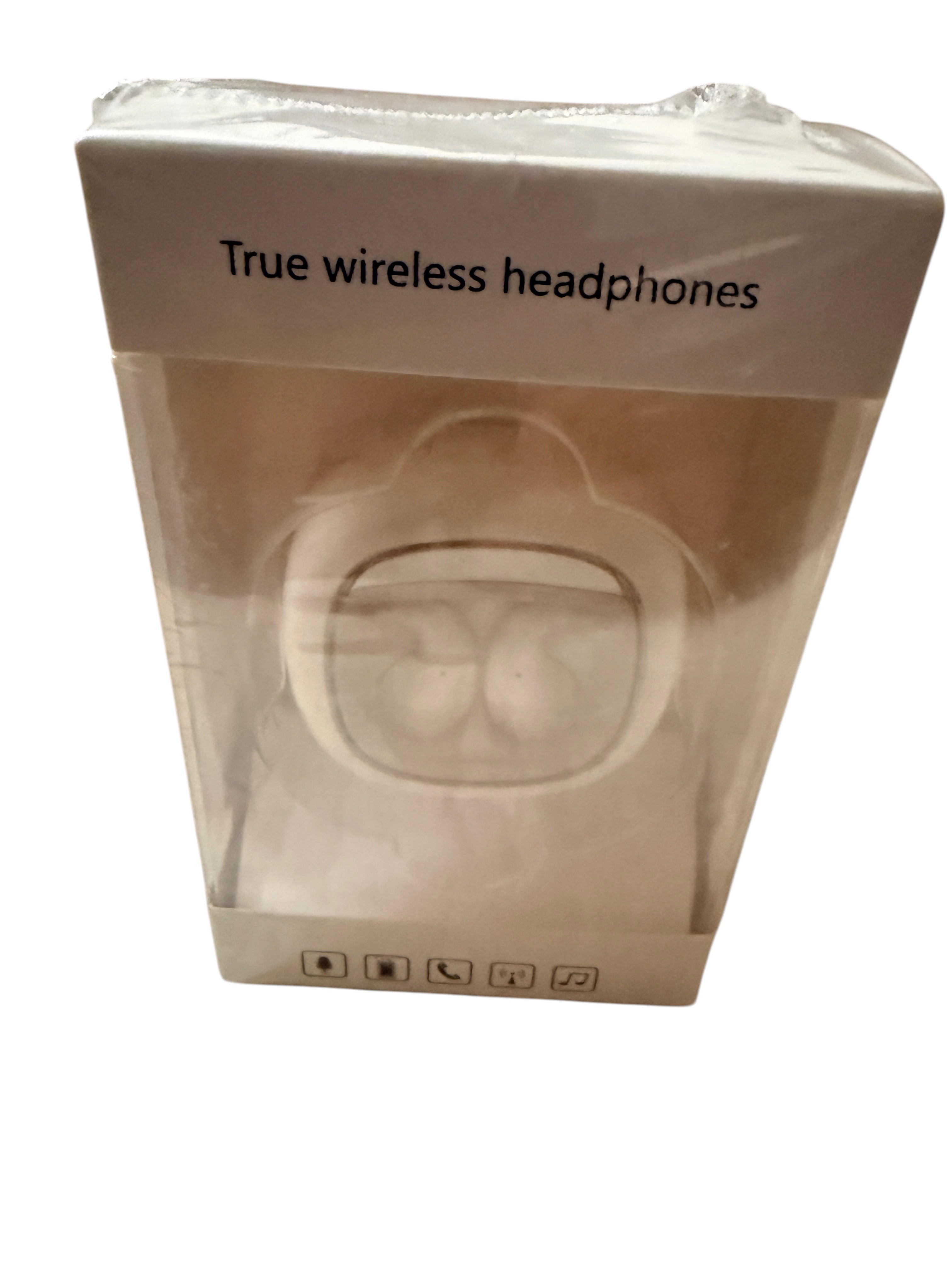 True Wireless Bluetooth Earbuds AirPods-Style Charging Case