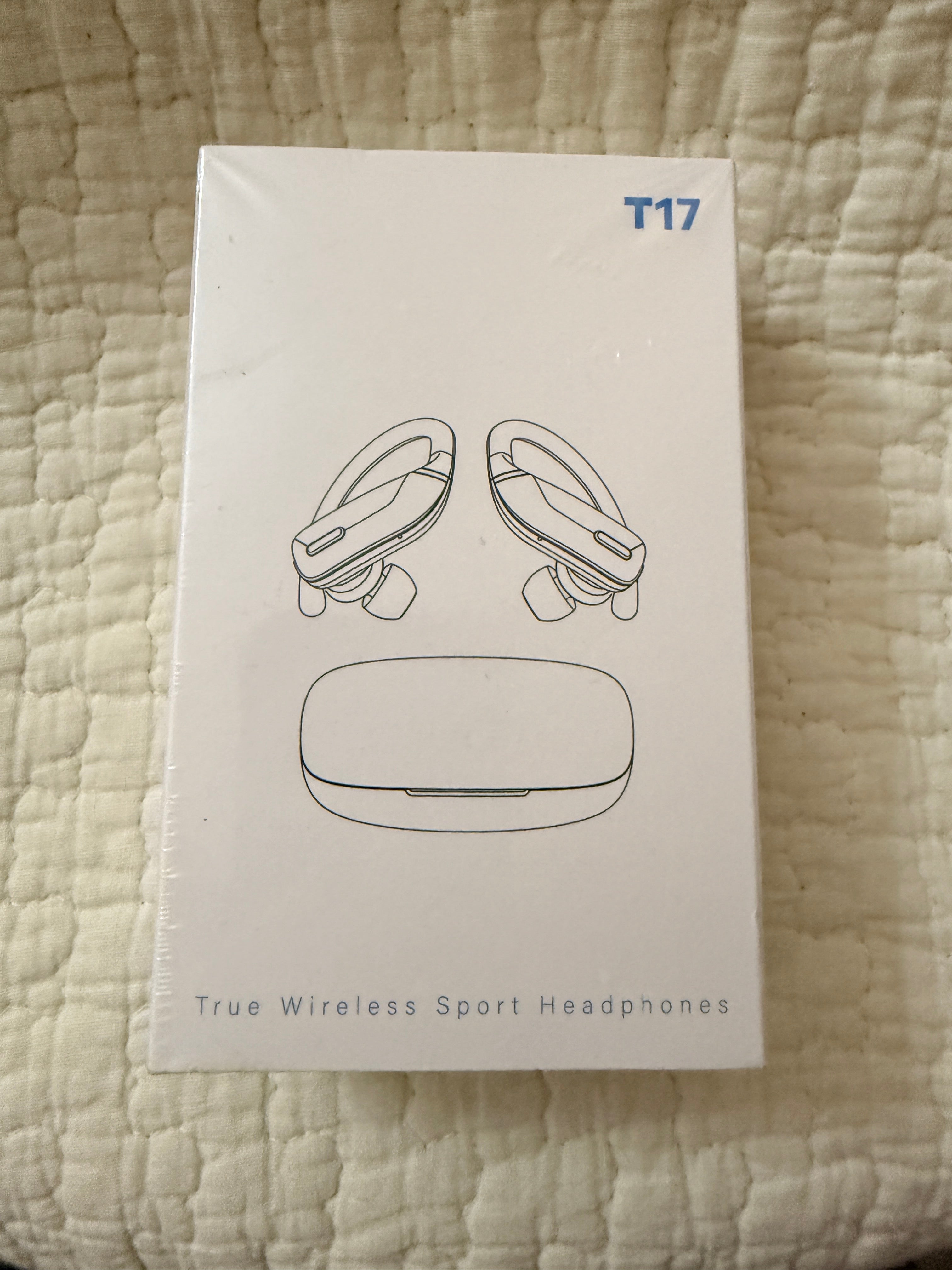 T17 True Wireless Sport Earbuds Ear-Hook Bluetooth Charging Case