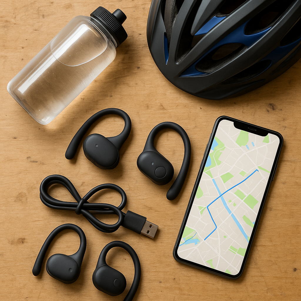 OWS Wireless Earbuds Open-Ear Sport Driving Cycling Bluetooth