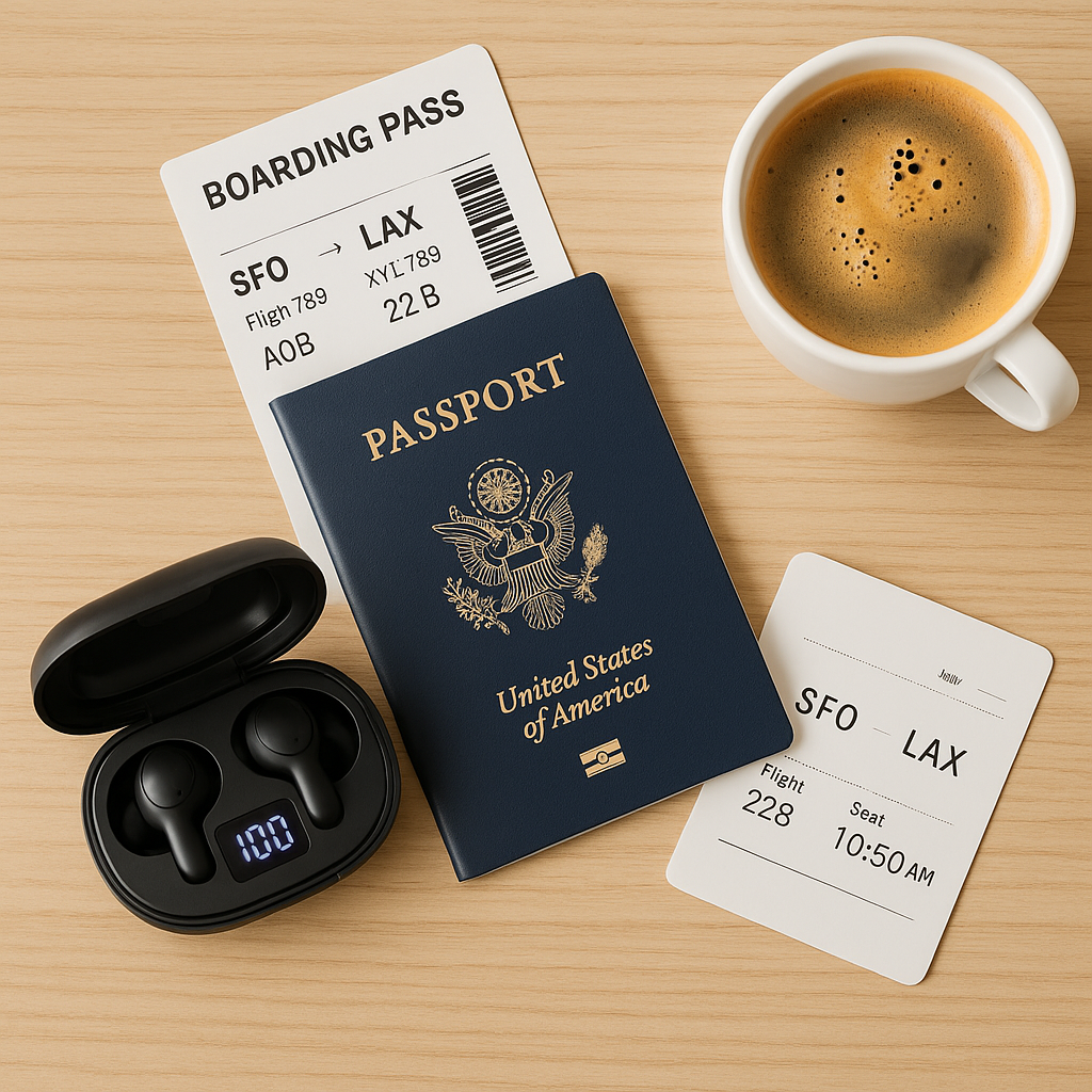 M111 AI Translator Earbuds Real-Time Multi-Language Bluetooth