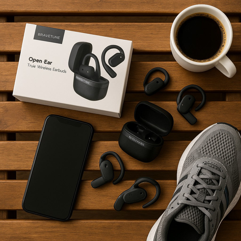BRAVETUNE FY-OH01 Open-Ear True Wireless Earbuds Ear-Hook TWS
