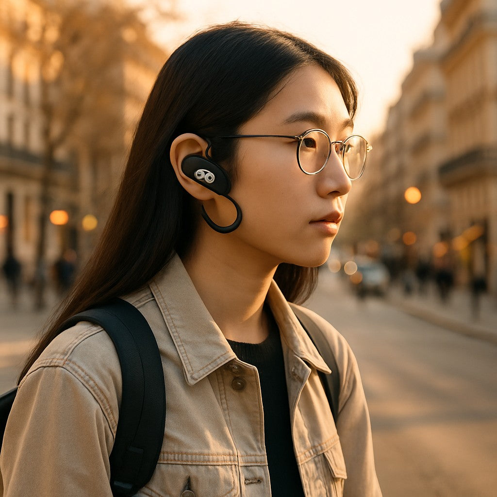 TookBuds P-G1 AI Language Translation Earphone Open-Ear TWS