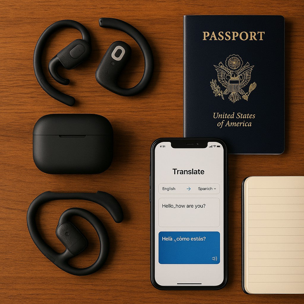 TookBuds P-G1 AI Language Translation Earphone Open-Ear TWS