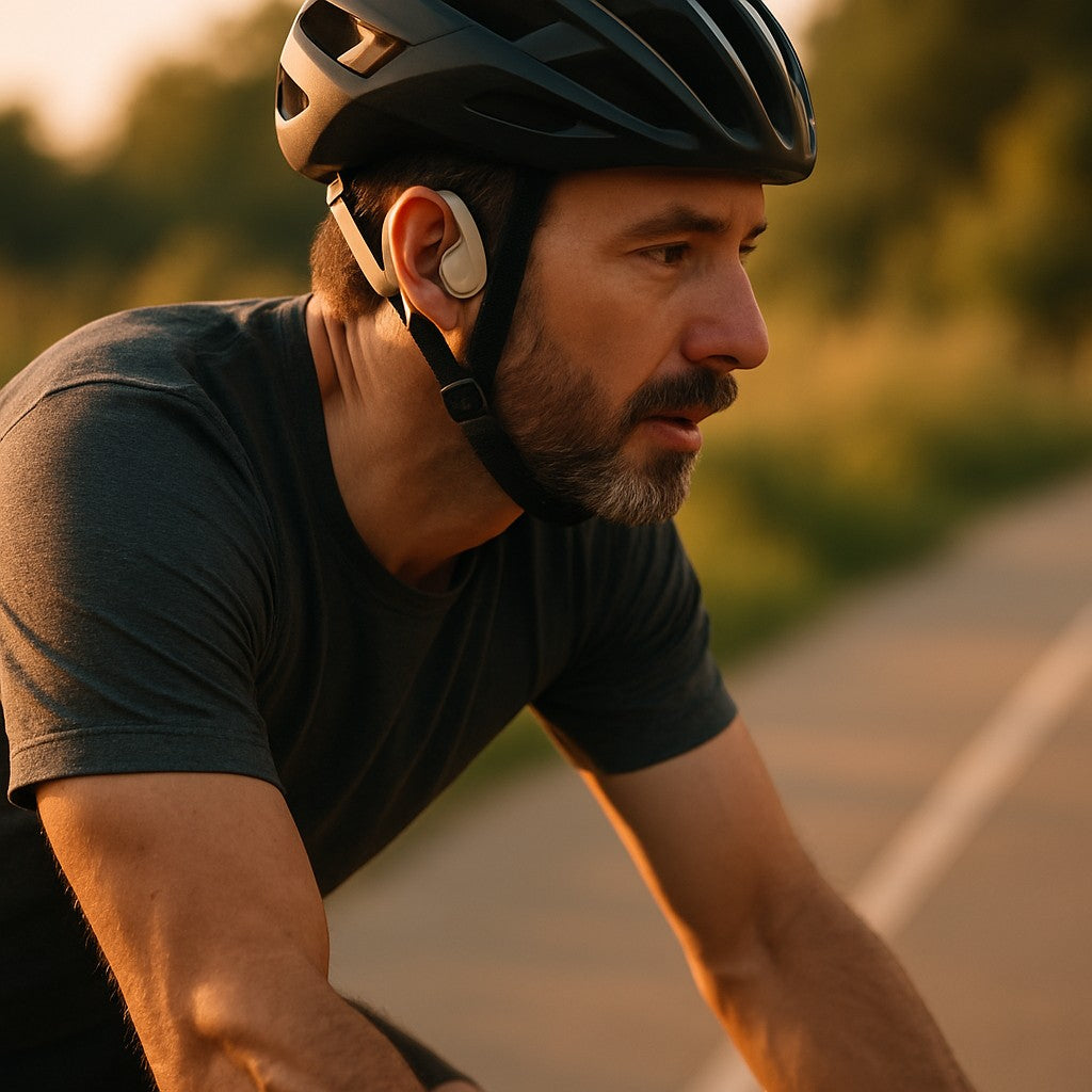GOLREX T59 Wireless Earbuds Open-Ear Ear-Hook Bluetooth Charging Case