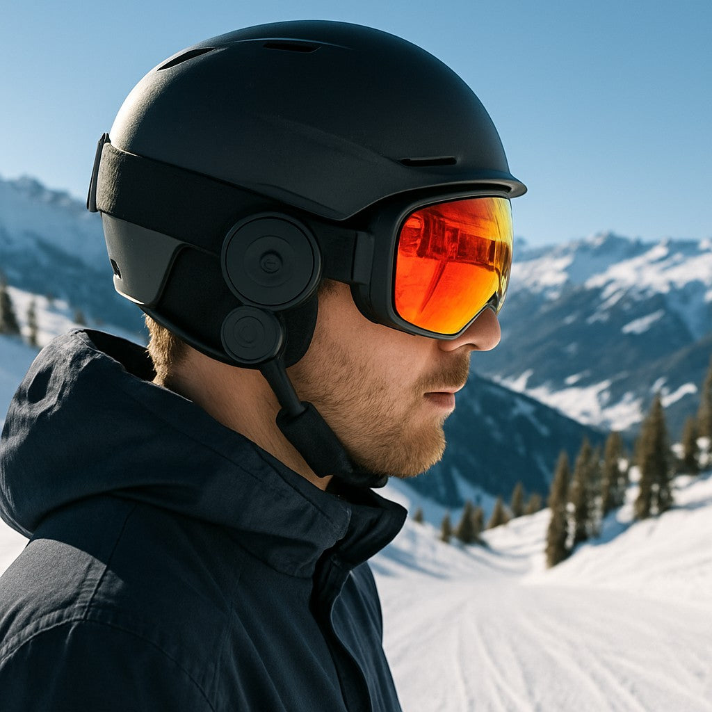 T20 Wireless Helmet Headphones Bluetooth Motorcycle Ski