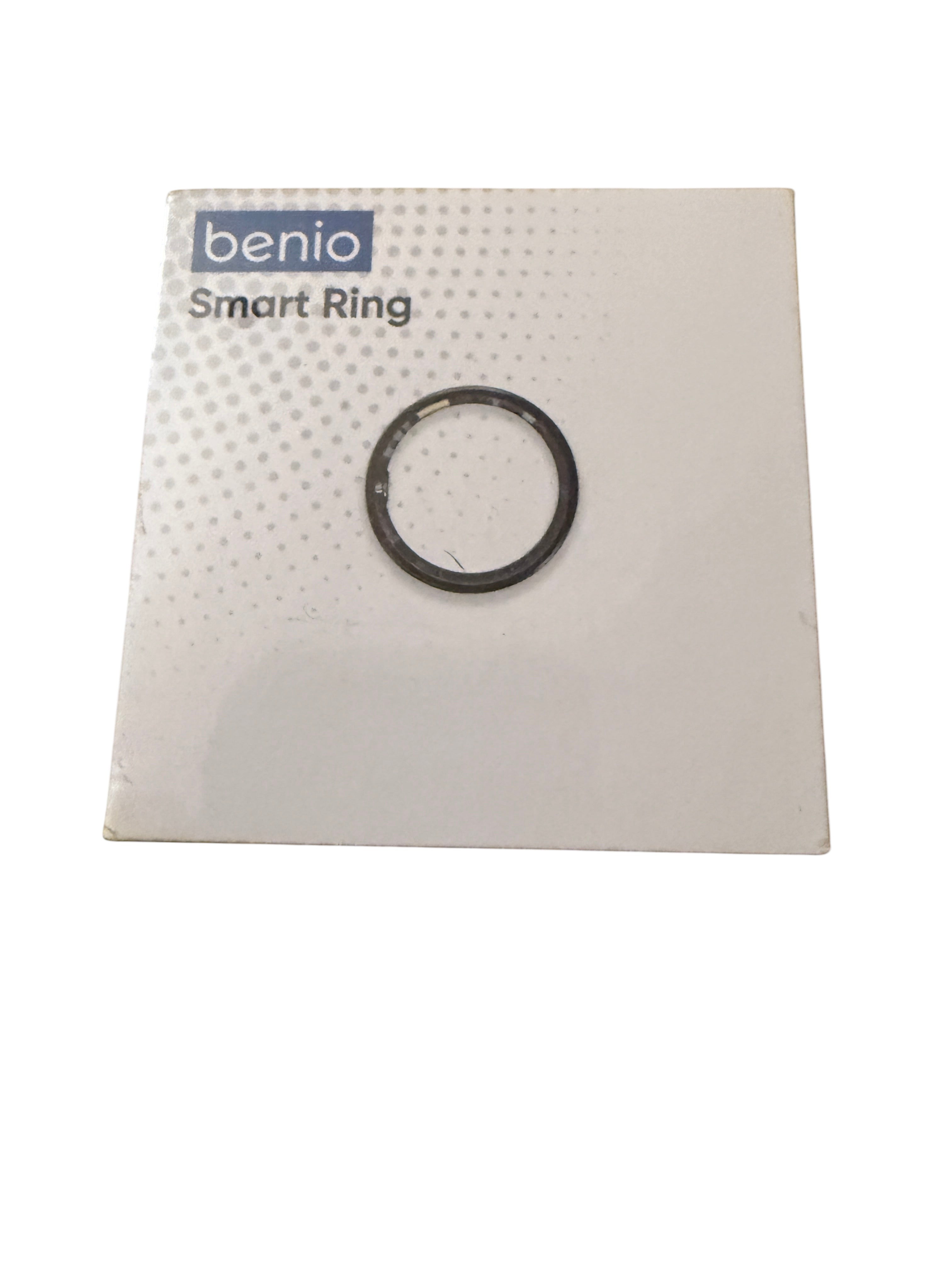 BENIO Smart Ring for Women Silver Size 13 No Subscription