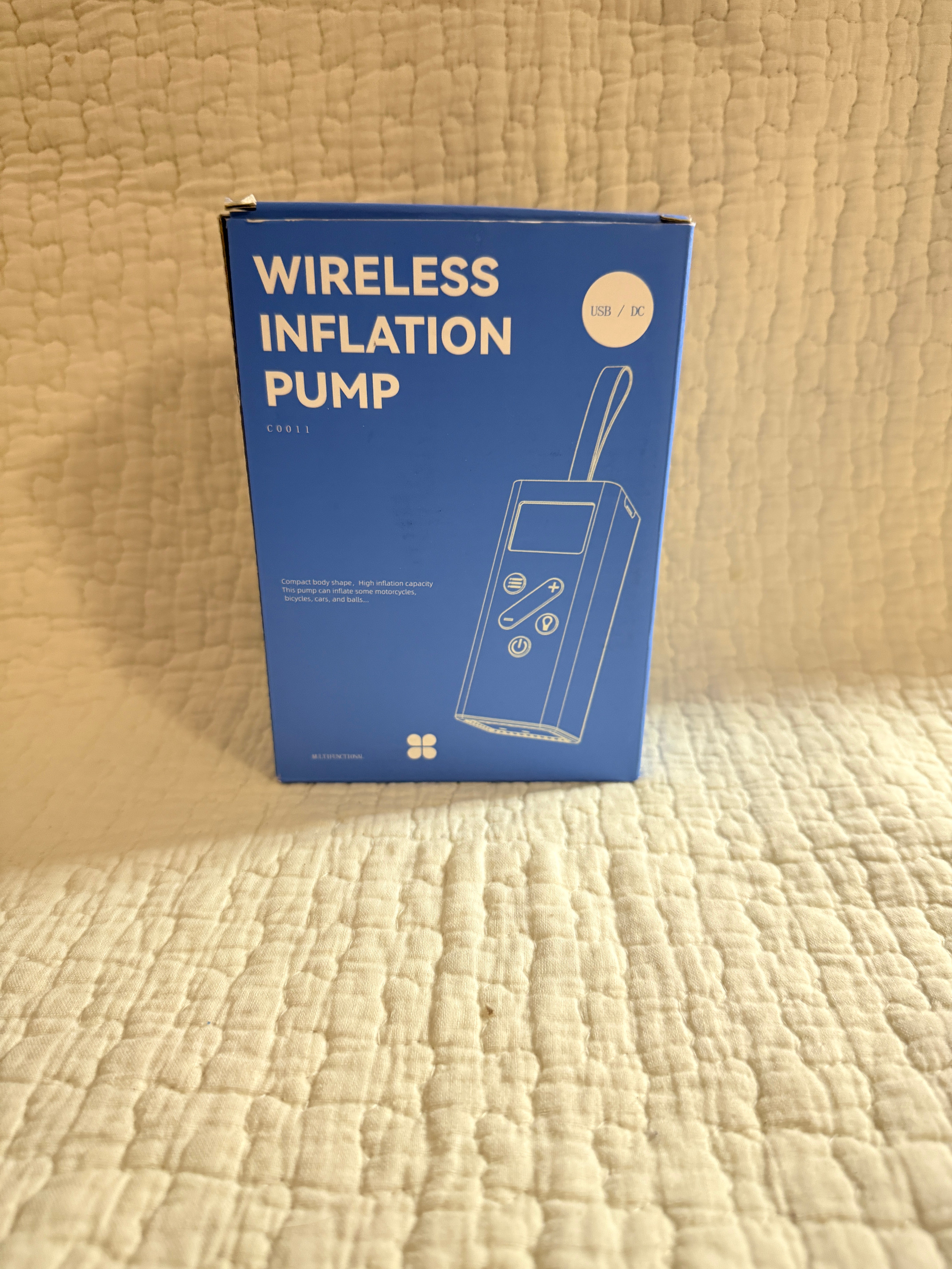 Wireless Portable Air Pump - retail
