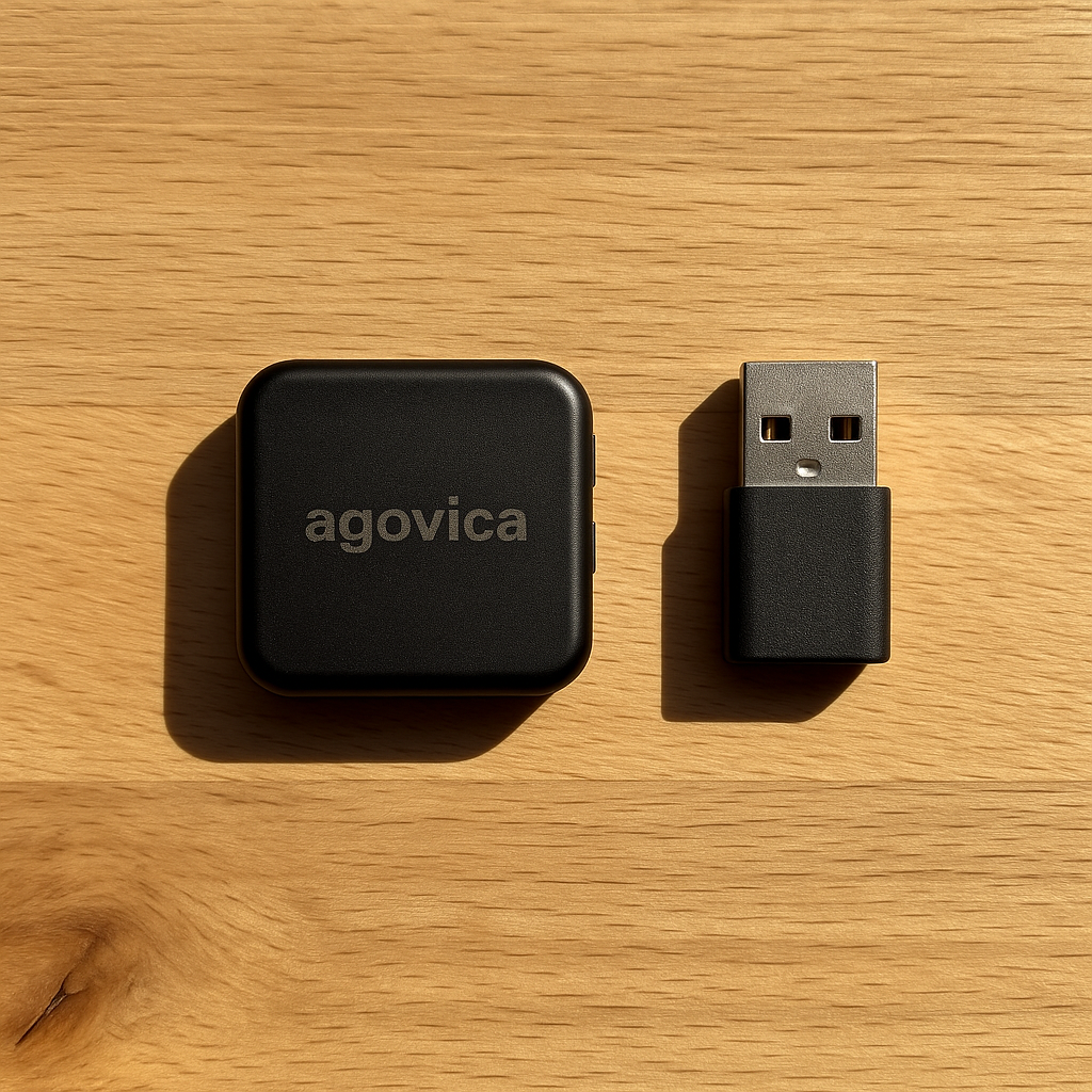 agovica A1 Digital Voice Recorder Mini Portable Lecture Meeting Memo