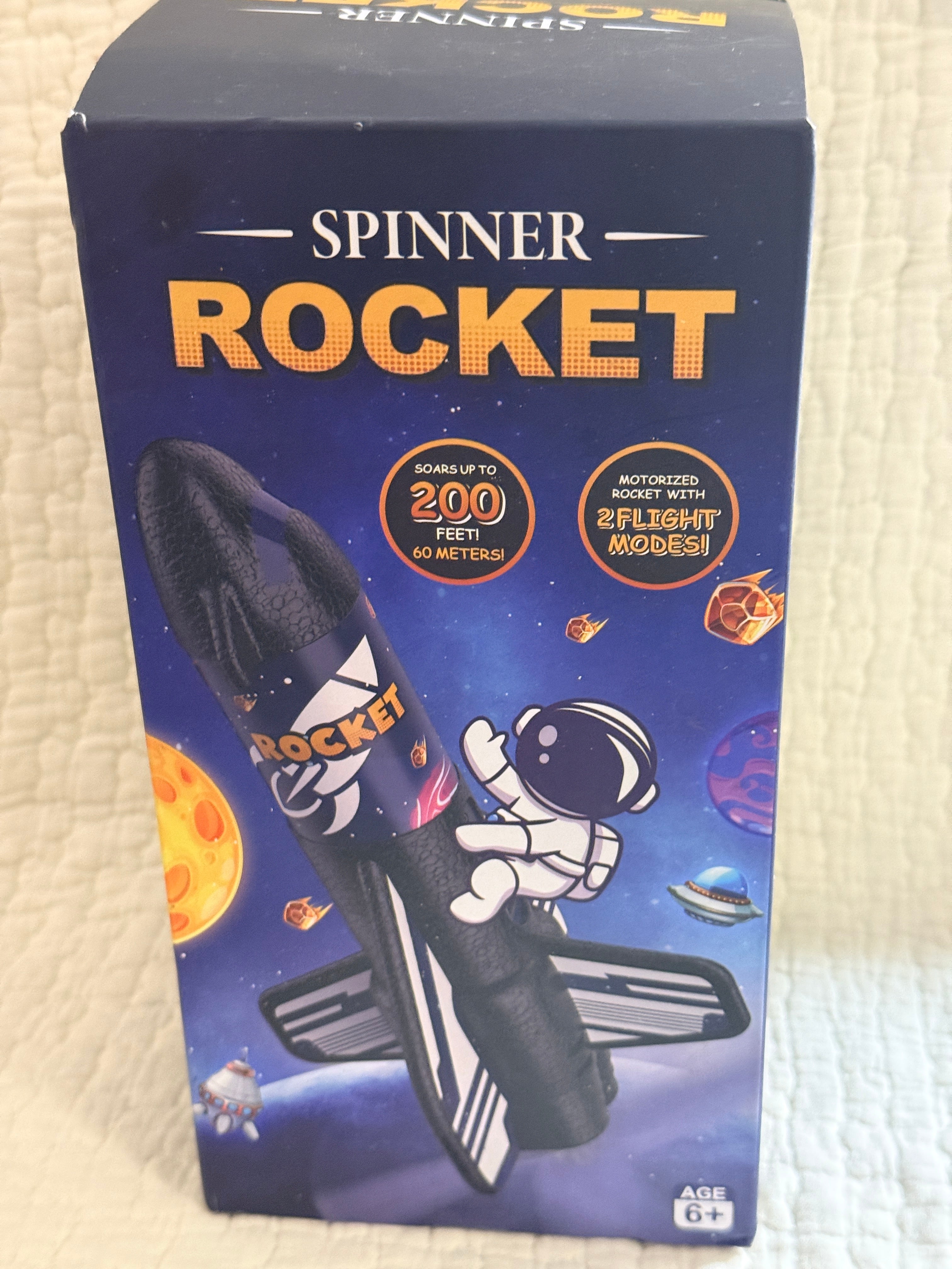 Spinner Rocket — box