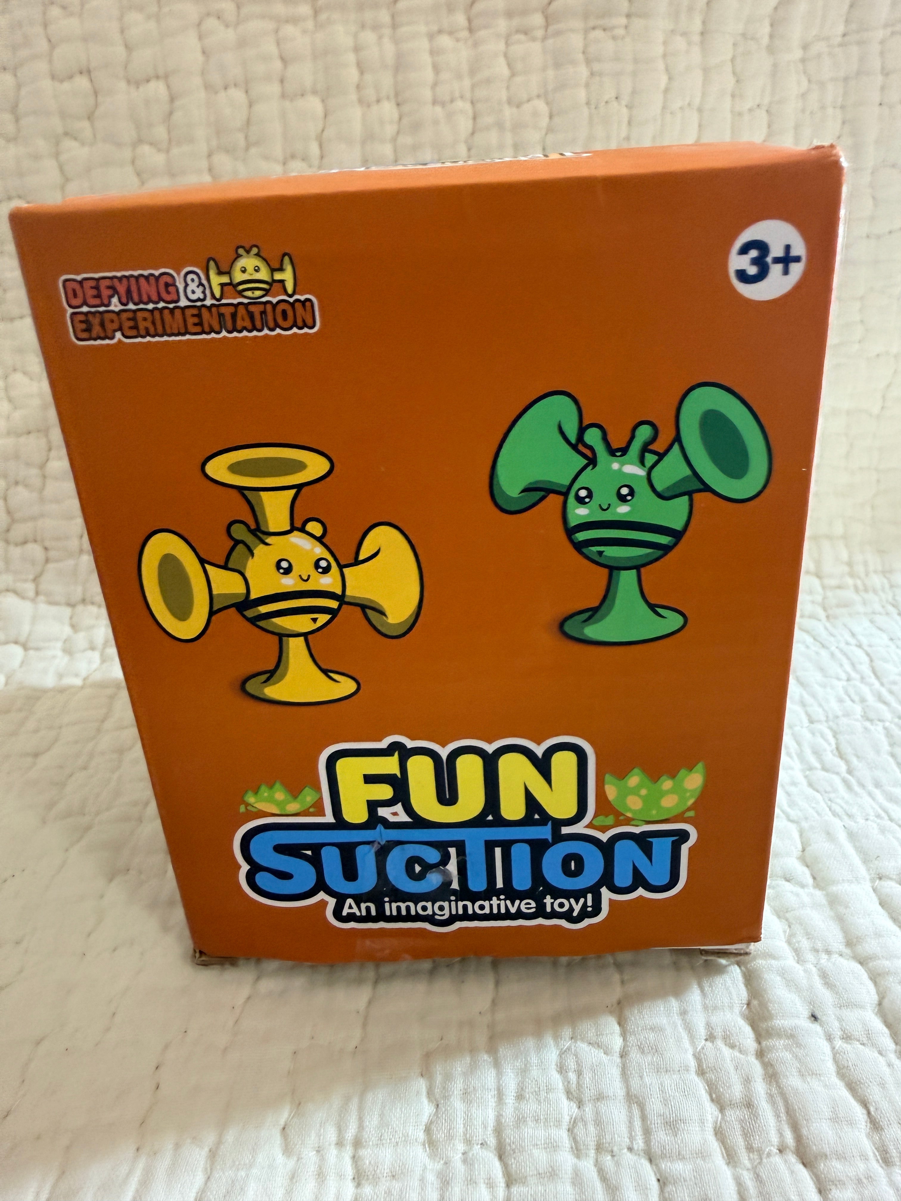Fun Suction Imaginative Toy Collectible Figures Set Ages 3+