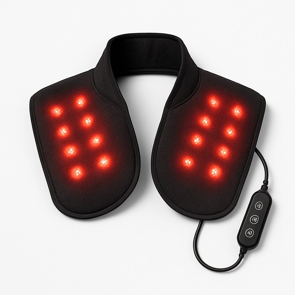 Red Light Therapy Shawl Neck Shoulder Wrap Infrared