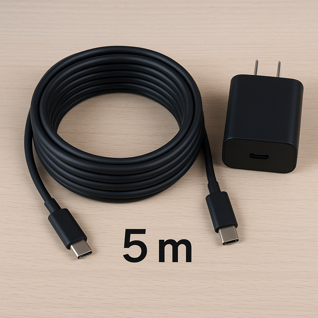Starlink Mini USB-C PD Charging Cable 16.4ft 5M Outdoor