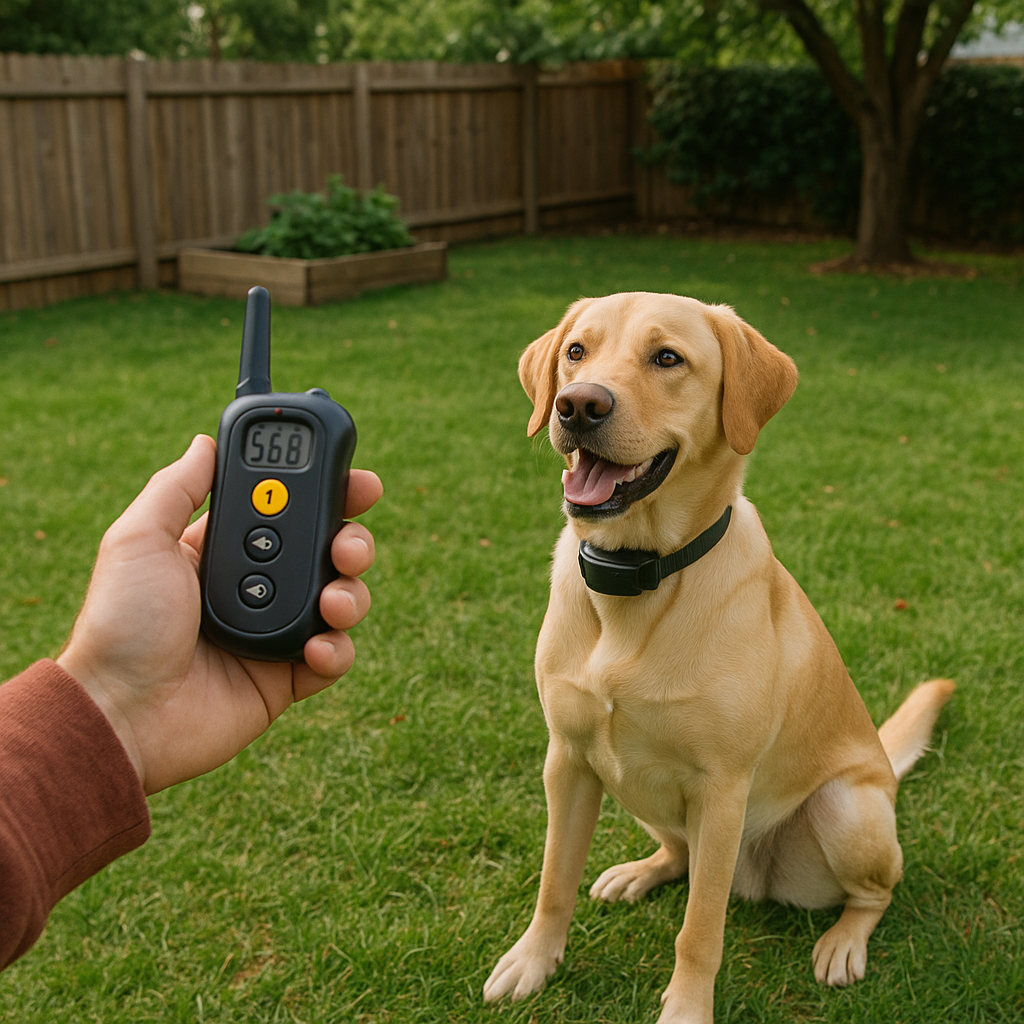 Furrlough Wireless Dog Fence Training Collar Rechargeable