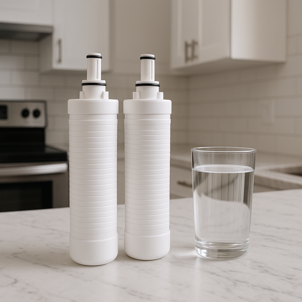 HOMENJOY Refrigerator Water Filter 2 Pack NSF HEY006