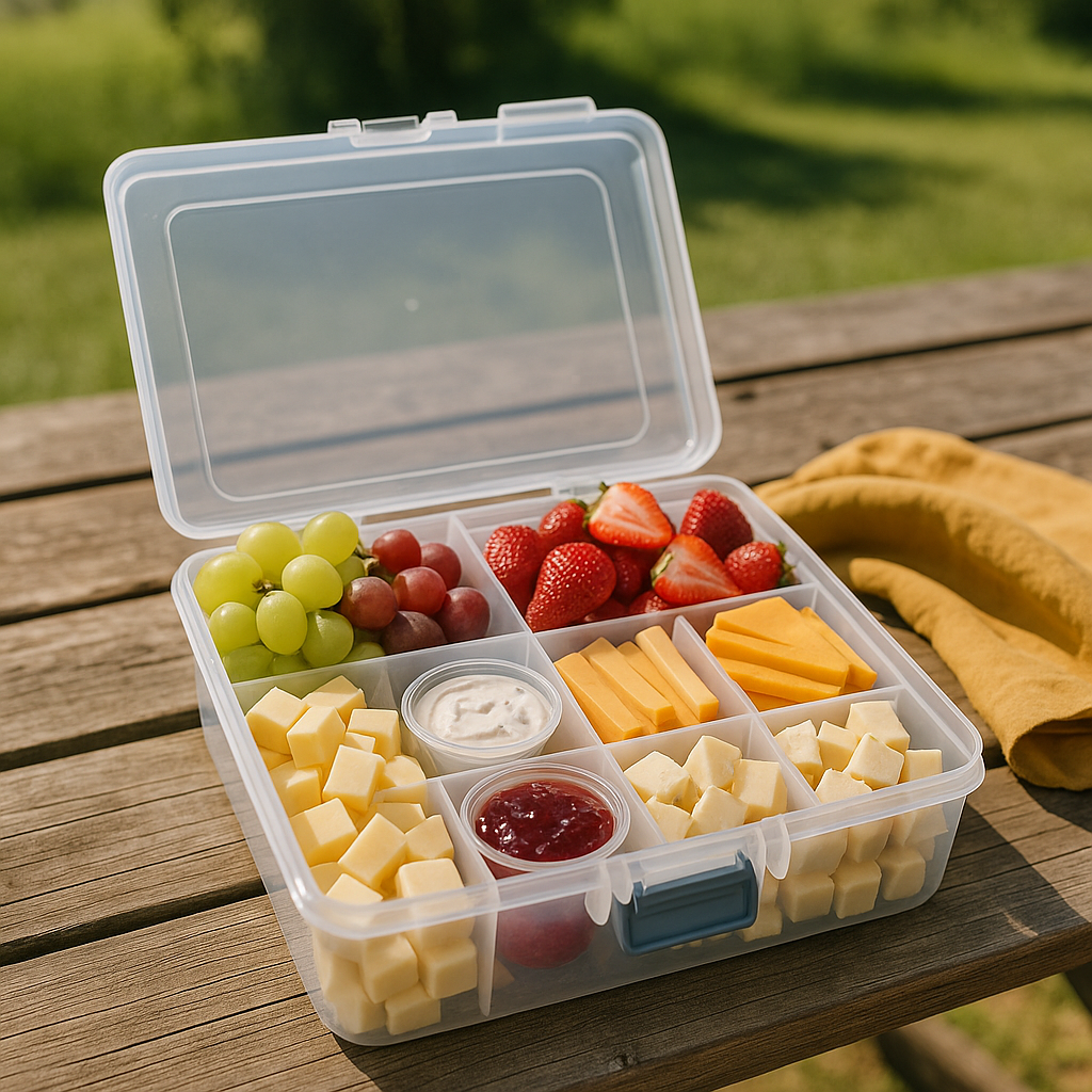 Chilled Snackle Box Portable Snack Container with Ice