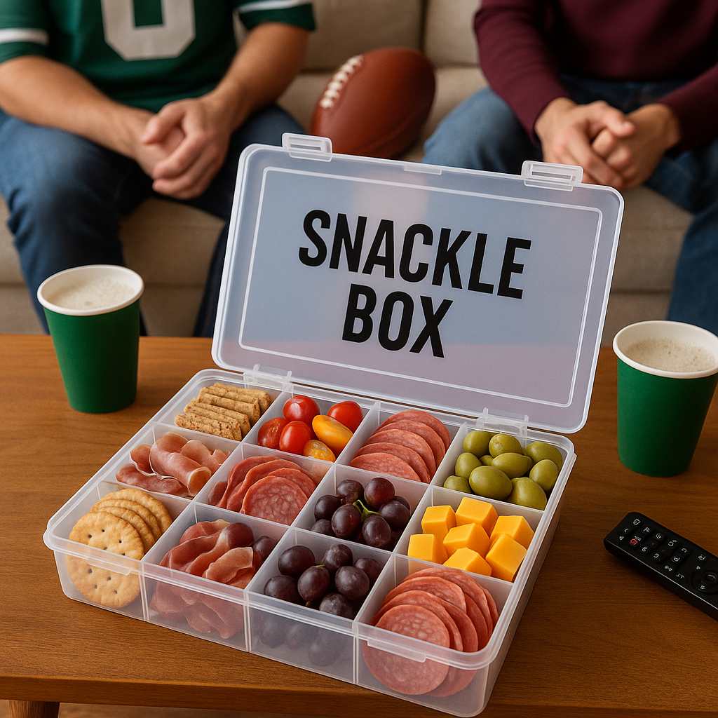 Chilled Snackle Box Portable Snack Container with Ice