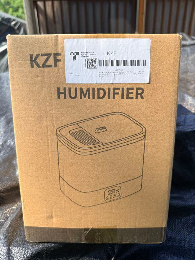 KZF Cool Mist Humidifier ZG-521 Large Tank White