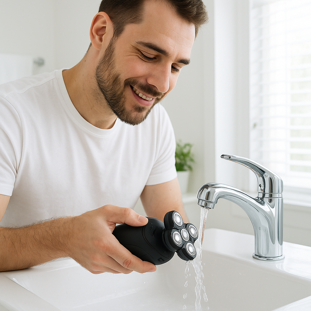 Electric Head Shaver 5-in-1 Grooming Kit JK-1800