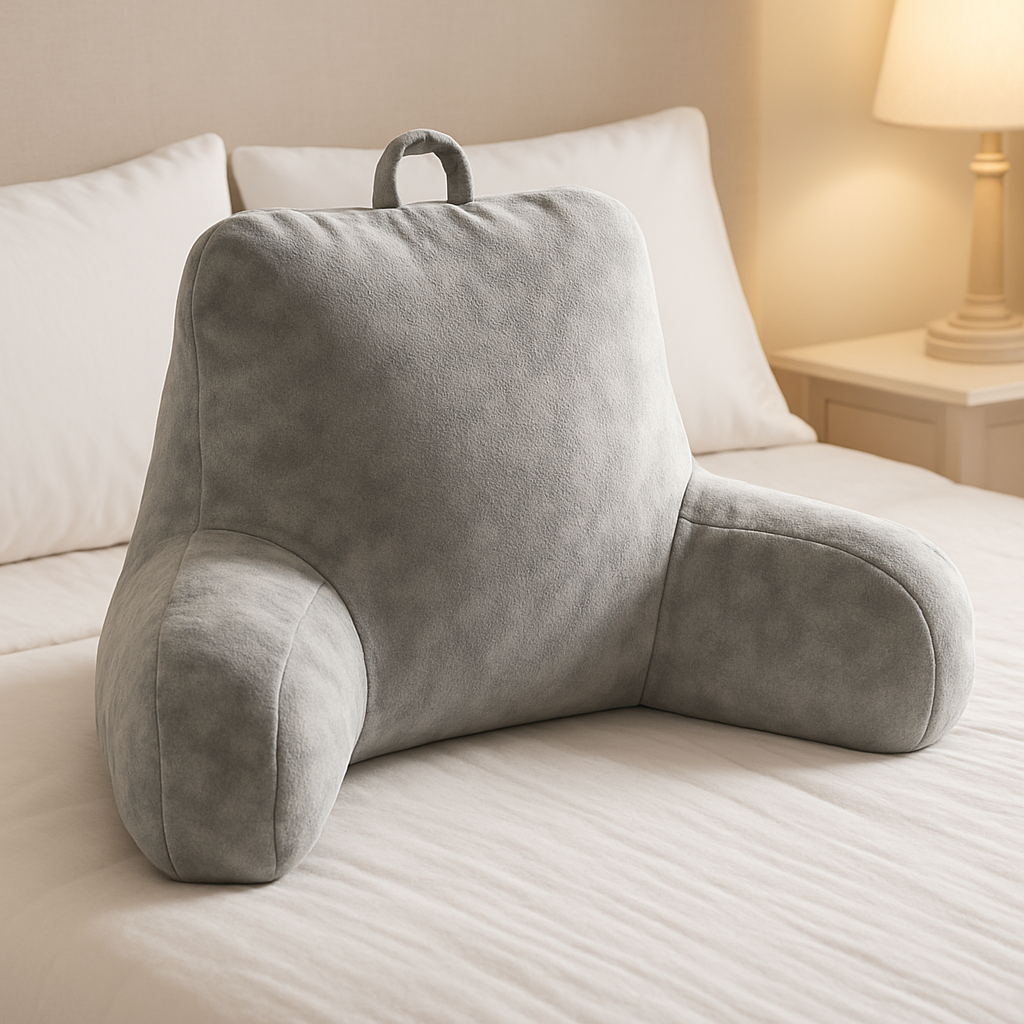 LUKMOT Memory Foam Reading Pillow Back Support