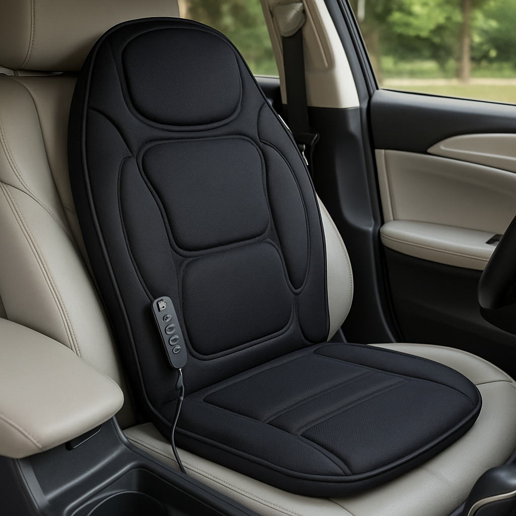 Kixstanfit Smart Heated Massage Seat Cushion