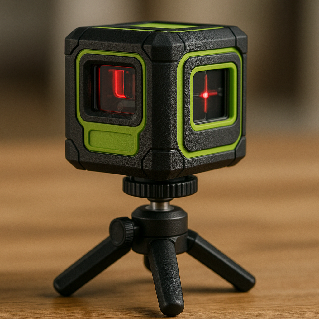 Mini Laser Level with Tripod Compact Leveling Tool