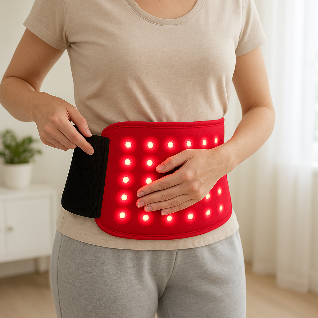 Red Light Therapy Belt Heated Waist Wrap LVT-101