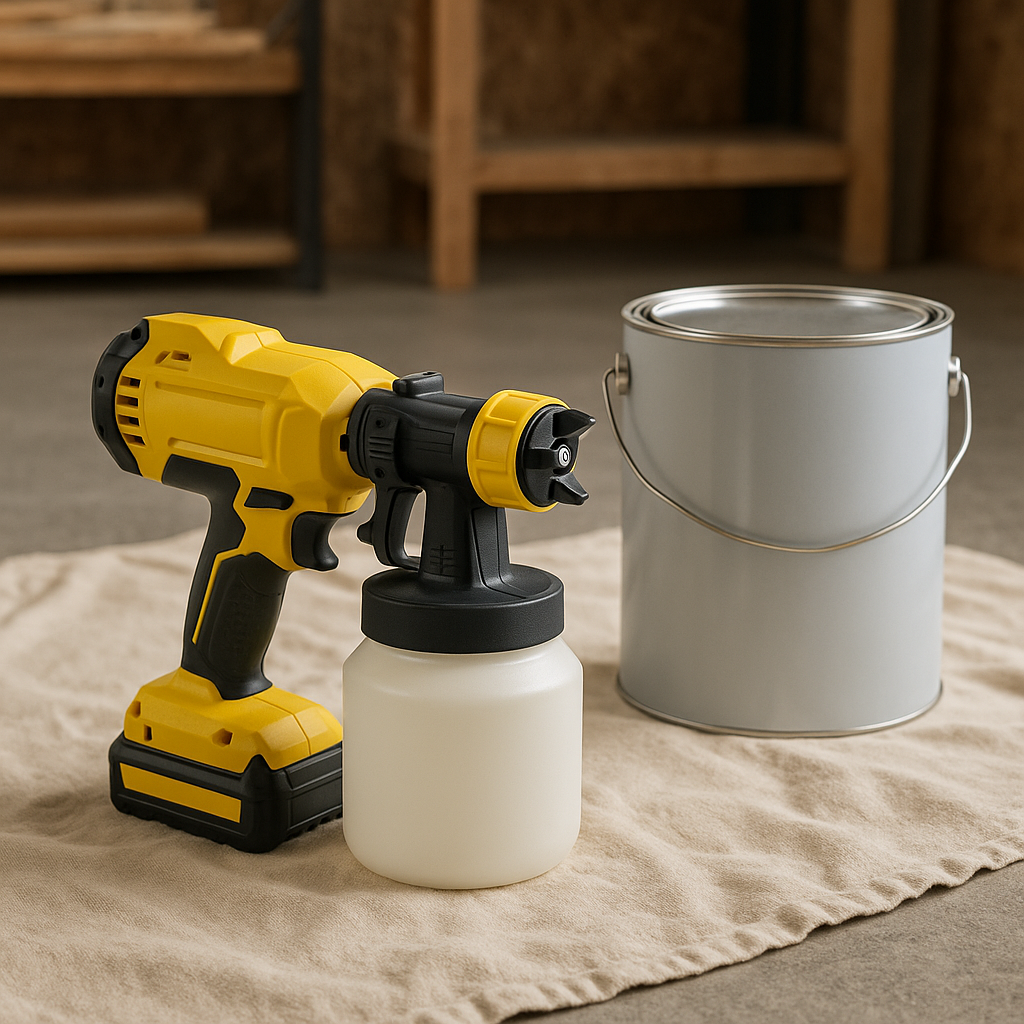 TREXEN HVLP Paint Sprayer Cordless 20V 160W