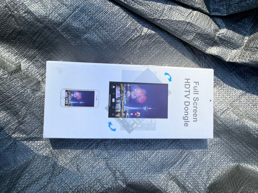 Full Screen HDTV Dongle Phone to TV Screen Mirroring