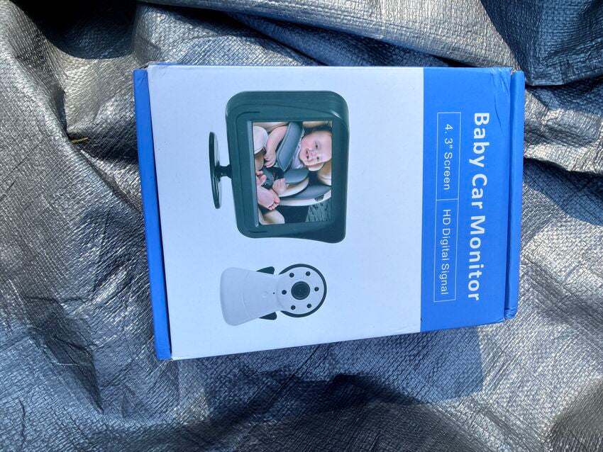 Baby Car Monitor 4.3in HD Rear-Facing Camera