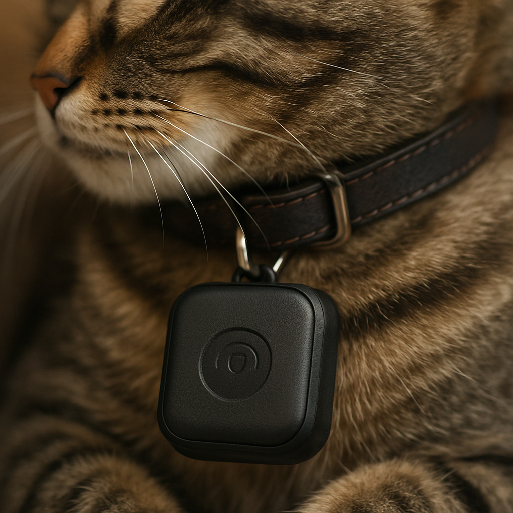 Pet GPS Tracker for Dogs & Cats Works with Find My