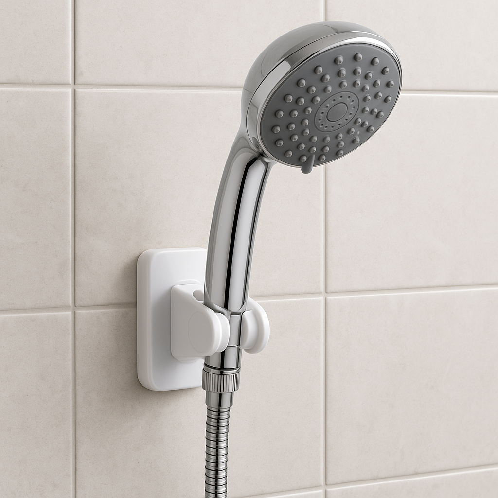 Suction Cup Shower Head Holder Adjustable Bracket