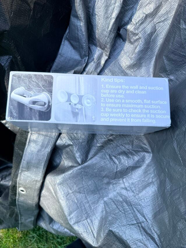 Suction Cup Shower Head Holder Adjustable Bracket