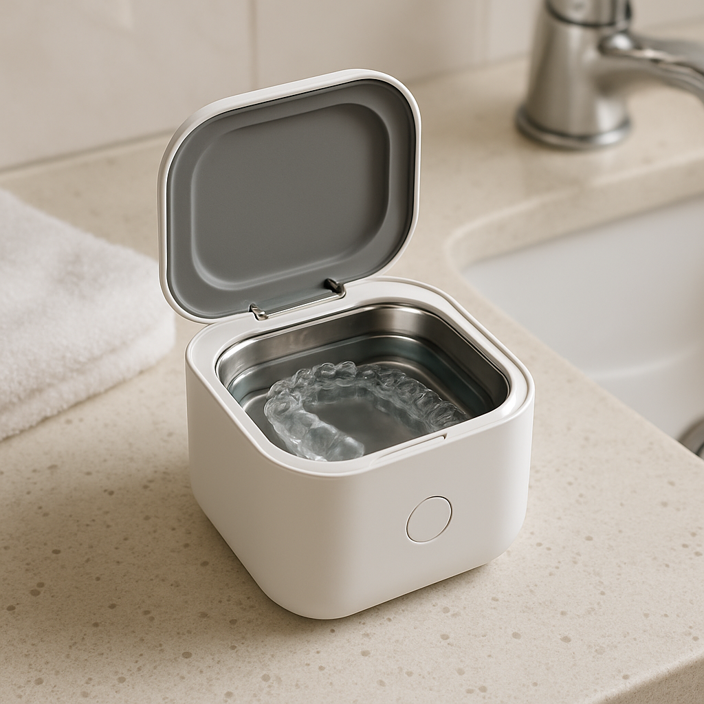 Ultrasonic Cleaner for Dentures Retainers & Jewelry