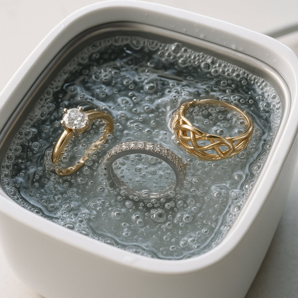 Ultrasonic Cleaner for Dentures Retainers & Jewelry