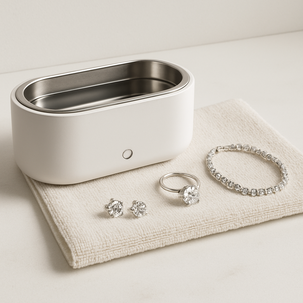 Ultrasonic Cleaner for Dentures Retainers & Jewelry