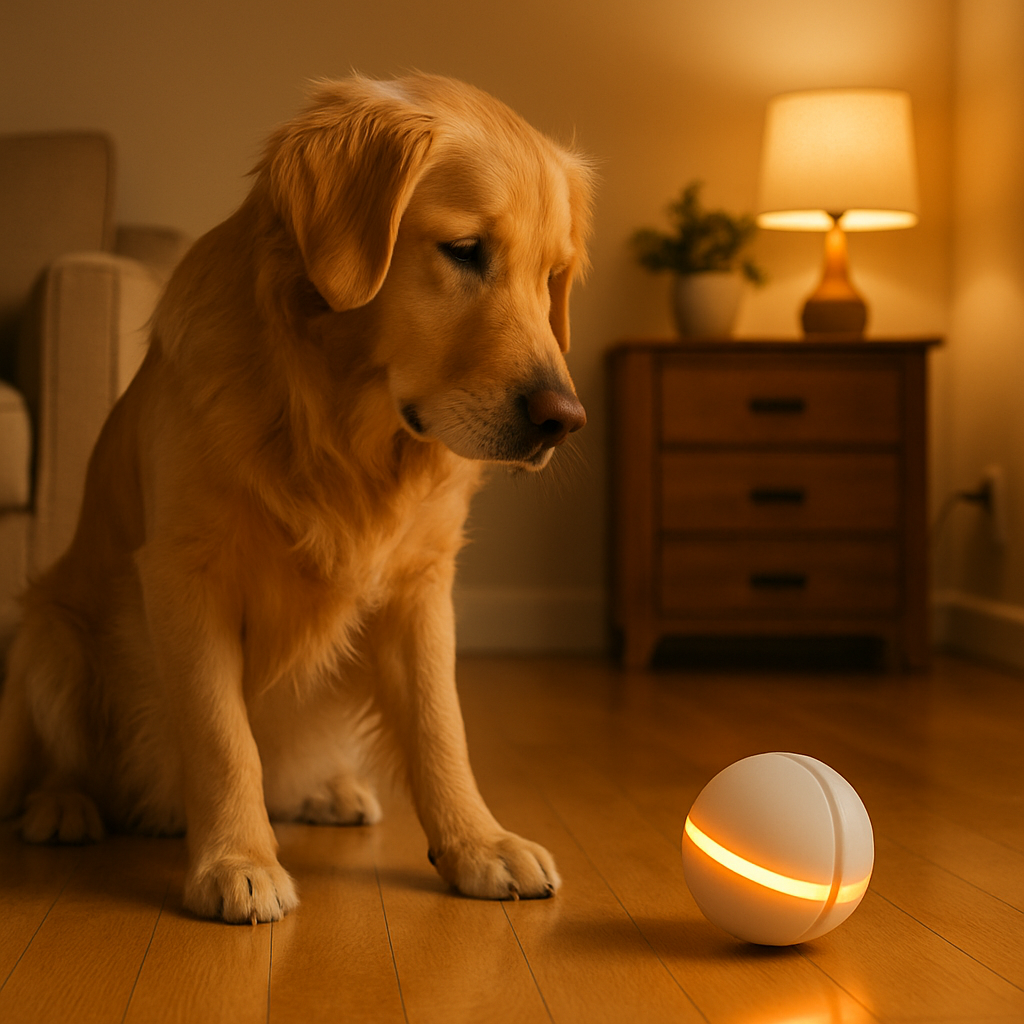 Auto Pet Toy Ball Interactive Rolling Cat & Dog Toy