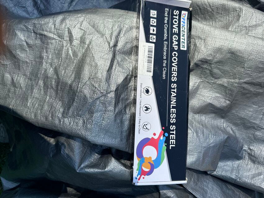 OFFICENTER Stainless Steel Stove Gap Covers Set