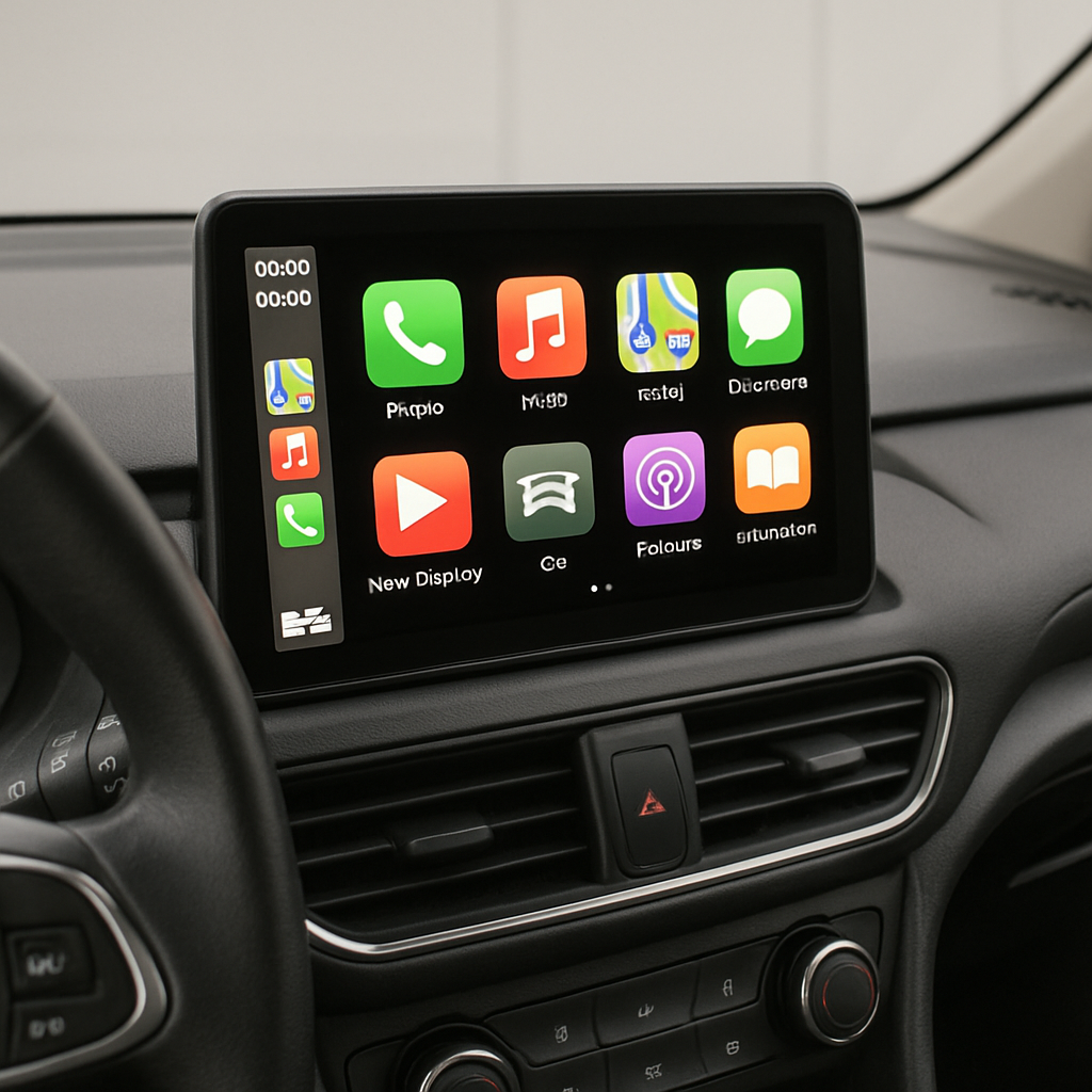 Wireless CarPlay & Android Auto Portable Screen 7in