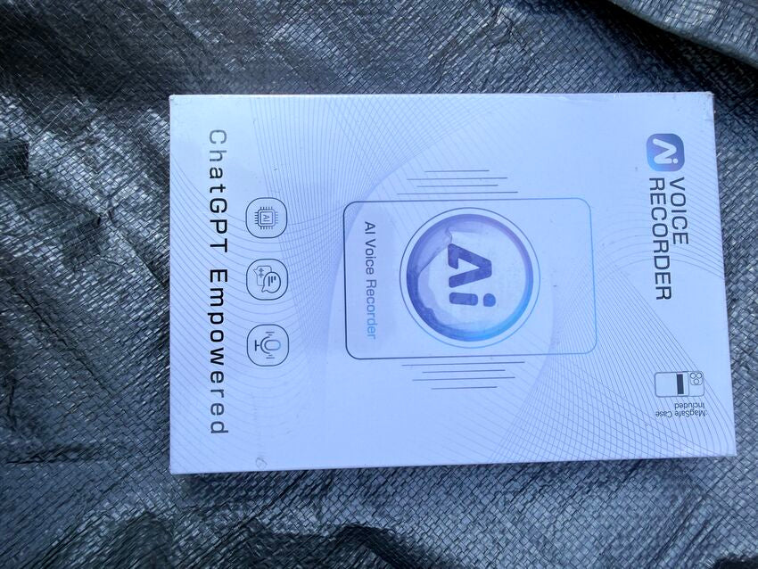 AI Voice Recorder ChatGPT Empowered with MagSafe Case