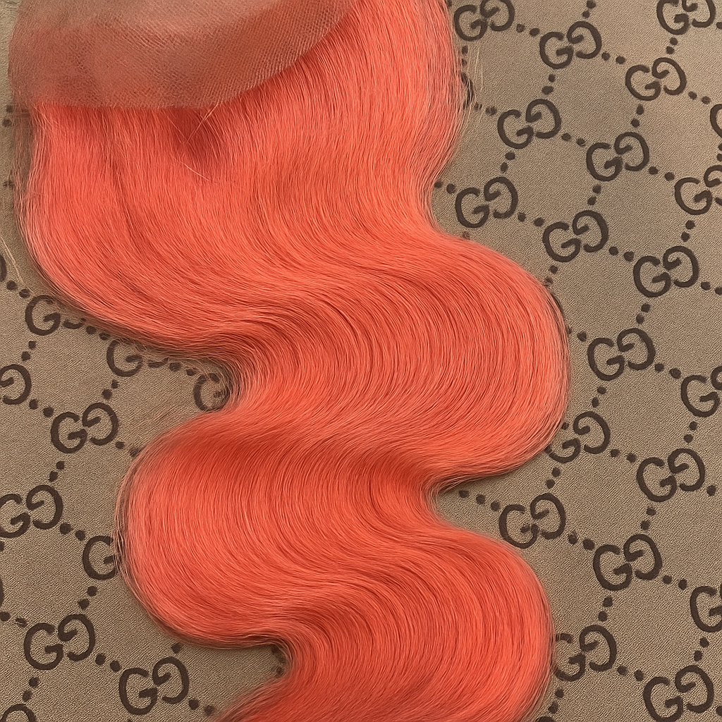 Oiniser Pink 13x6 Lace Front Wig Body Wave