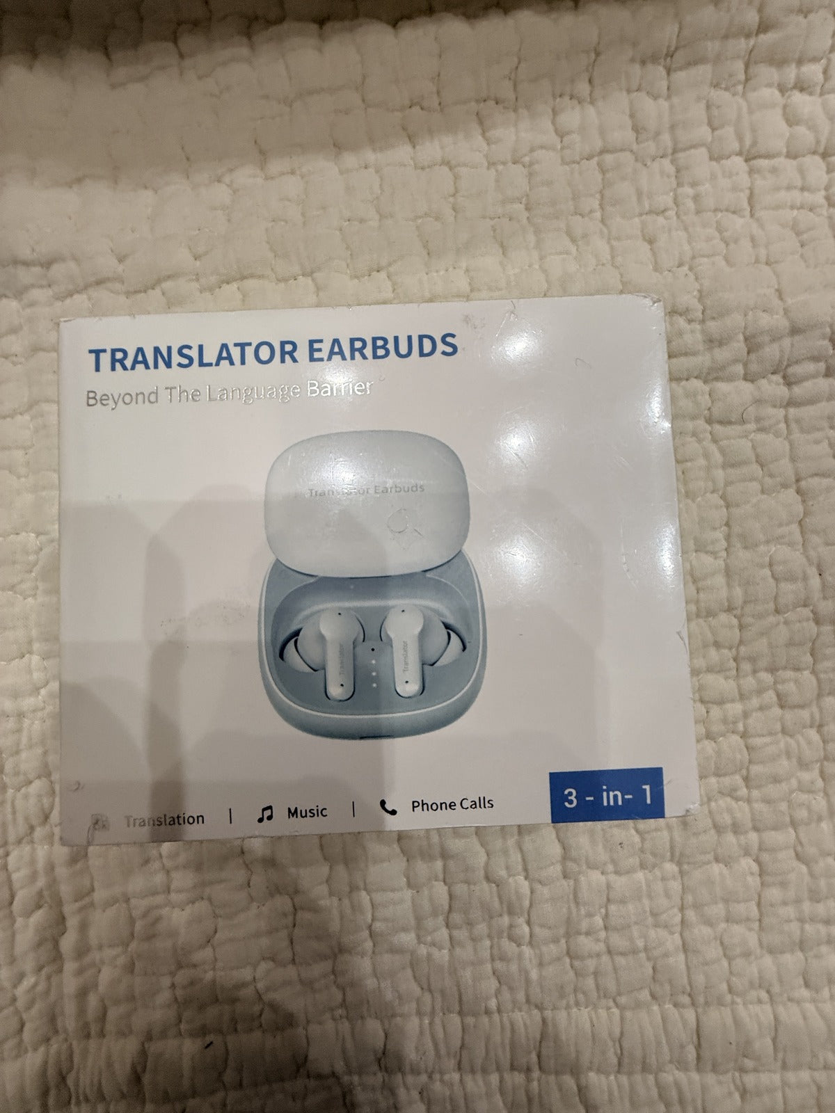 M3 TWS AI Voice Translator Earbuds Bluetooth 5.0